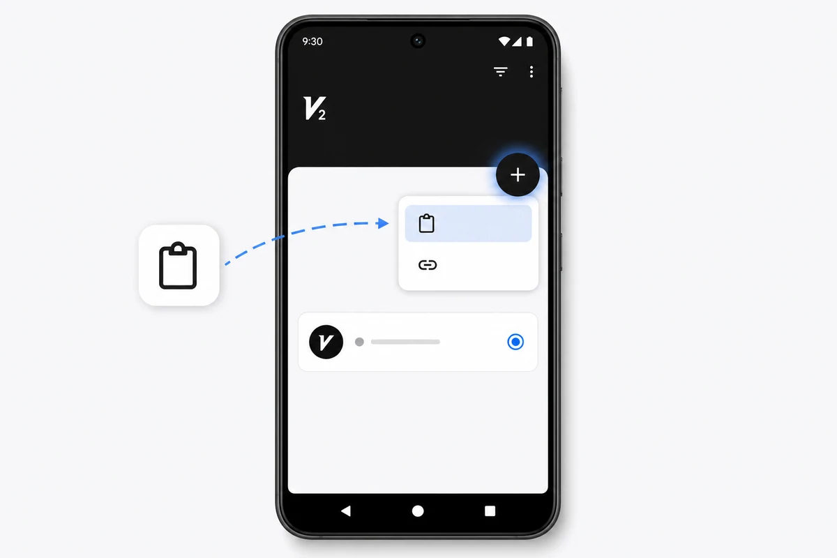 V2RayTun для Android — шаг 5